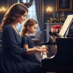 Princesse Kate et Charlotte : Duo Pianistique Magique pour Noël