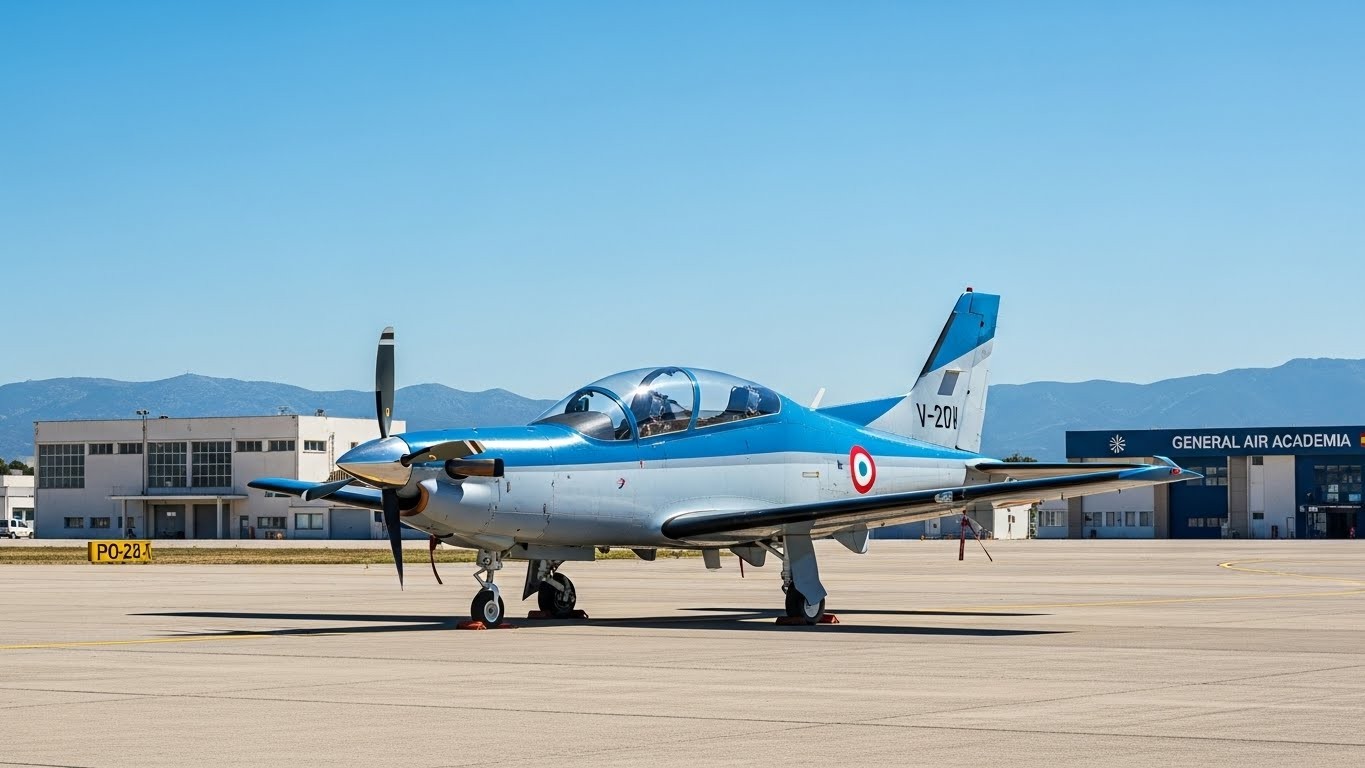 Découvrez comment la princesse Leonor d'Espagne a réussi son premier vol solo sur un Pilatus PC-21. Un moment clé dans sa formation militaire intensive à l'Académie de l'air. Une héritière qui trace son chemin vers le trône avec détermination.