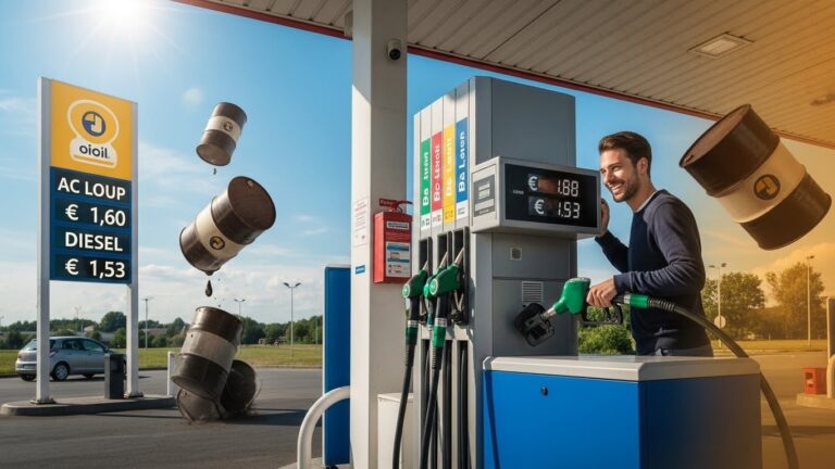 Prix de l&rsquo;Essence au Plus Bas en France Depuis 3 Ans