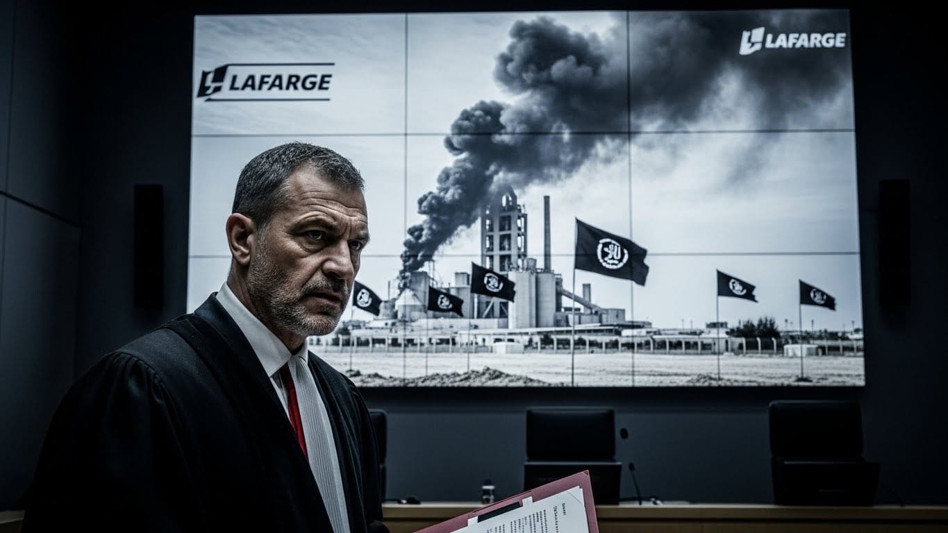 Au procès Lafarge pour financement du terrorisme, l’ancien directeur de la sûreté a témoigné et n’a épargné personne. Une audition explosive qui fragilise toute la défense. Ce qu’il faut retenir.