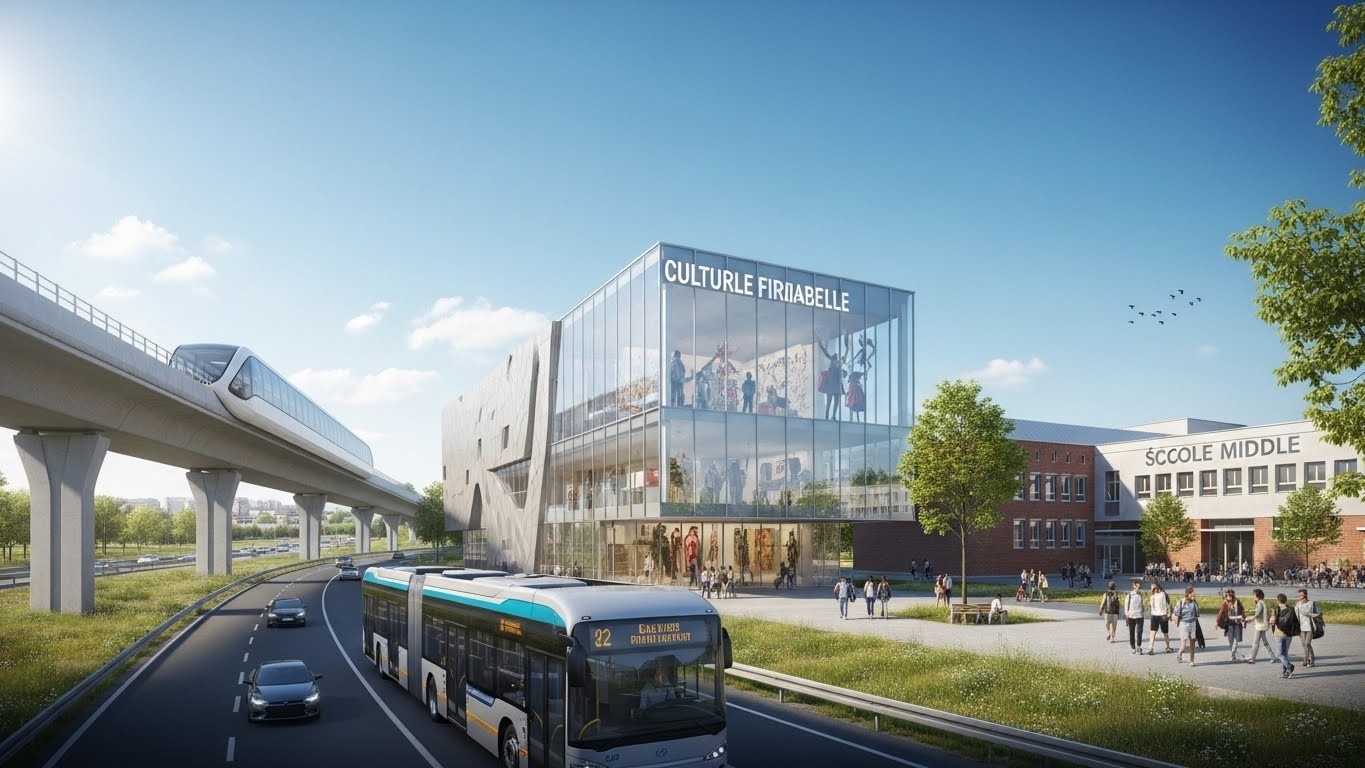 Découvrez les grands projets qui transformeront l'Essonne en 2026 : nouveau Centre Pompidou à Massy, ligne 18 du métro, bus Tzen 4 et collège à Wissous. Une année charnière pour le département.