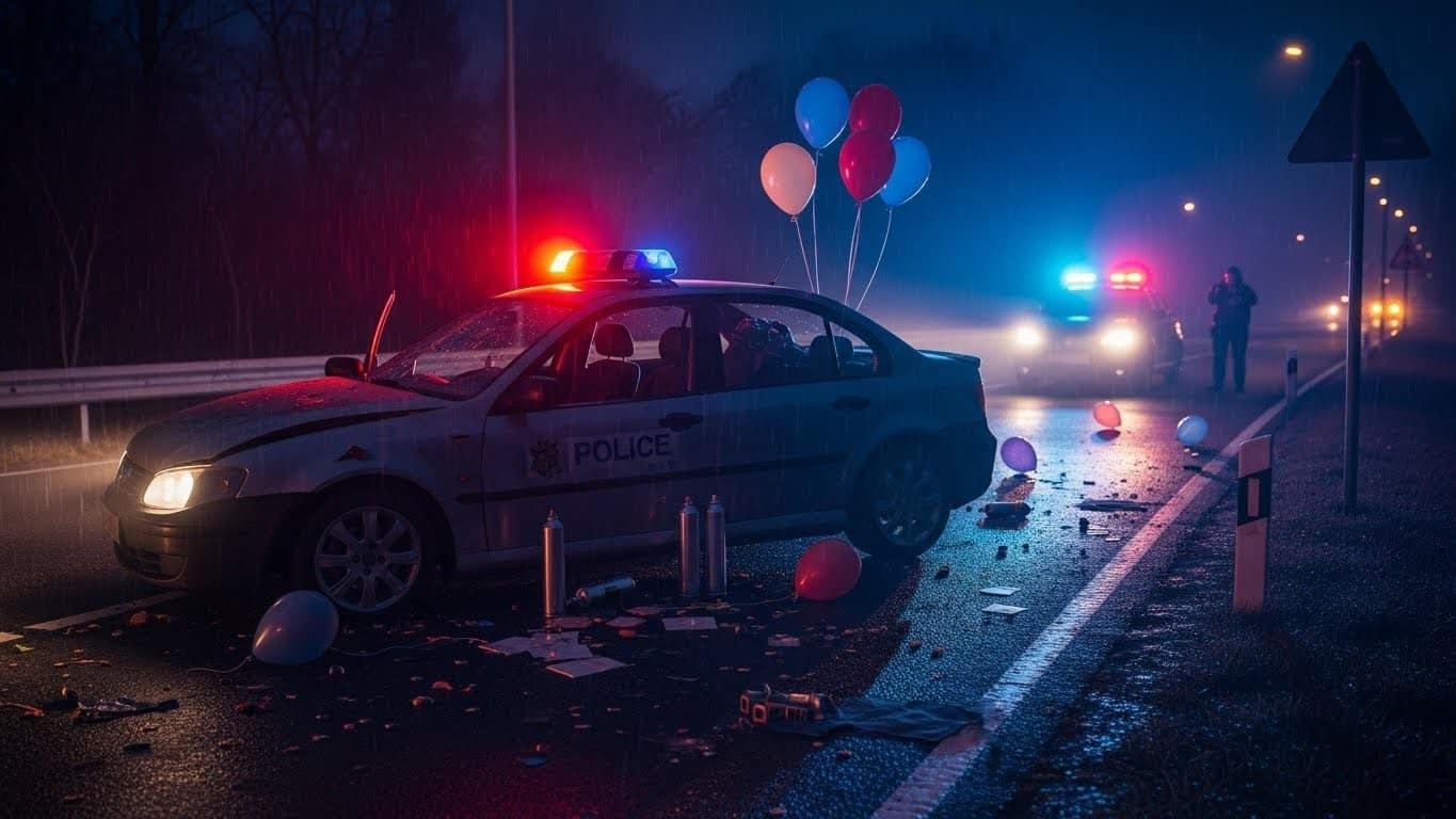 Découvrez les risques mortels du protoxyde d'azote en conduisant. Après une année tragique, la Saint-Sylvestre 2025 est sous haute surveillance. Alcool, drogue et gaz hilarant : une combinaison fatale ?