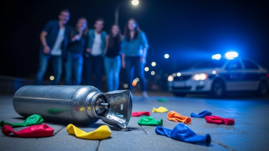 Protoxyde d’Azote : Le Gaz Hilarant Devient un Vrai Trafic