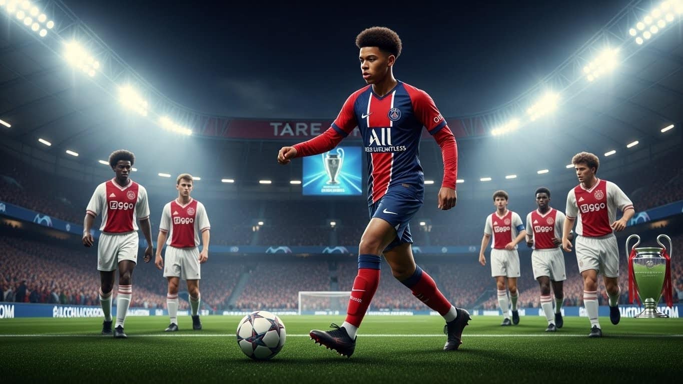 Découvrez pourquoi le PSG champion d'Europe 2025 rappelle tant l'Ajax de 1995 : jeunesse, style de jeu fluide et confiance accordée aux talents du centre de formation. Une comparaison fascinante.