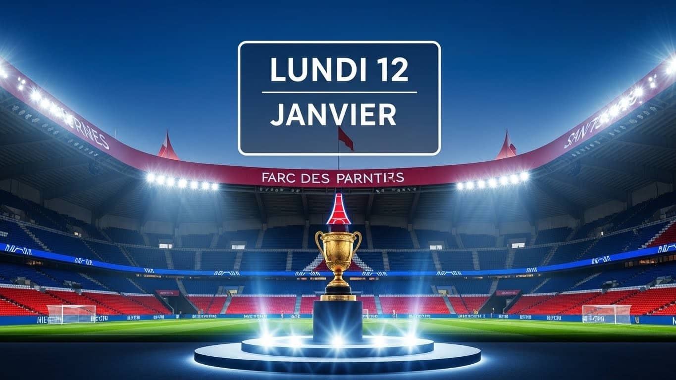 Découvrez les raisons derrière la programmation inhabituelle du 16e de finale de Coupe de France entre PSG et Paris FC le lundi 12 janvier 2026. Un calendrier chargé, un Trophée des Champions lointain... Tout s'explique !
