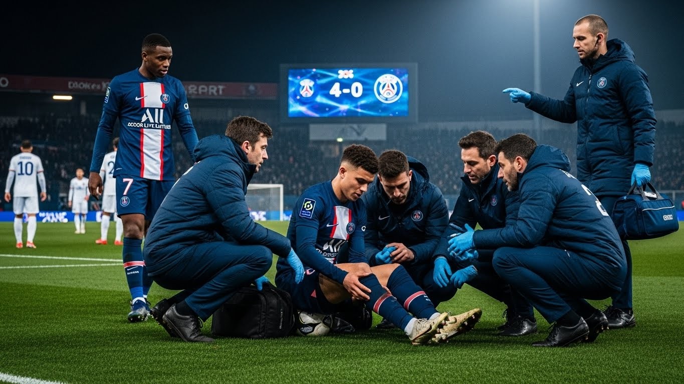 Découvrez les dernières nouvelles sur les blessures de David Boly et Quentin Ndjantou après le match de Coupe de France du PSG. Rien d'alarmant, mais des examens en cours. Victoire 4-0 et perspectives.