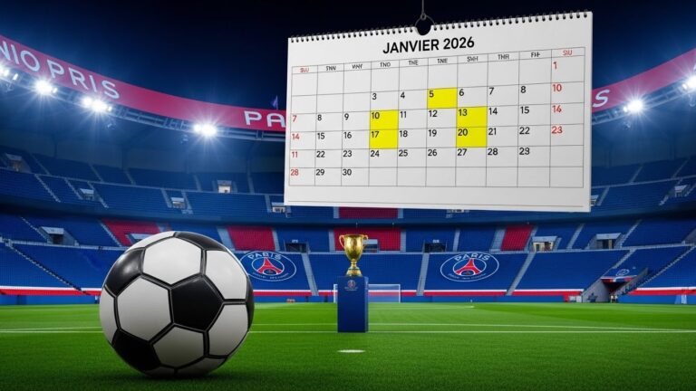 PSG : Un Janvier 2026 Explosif avec Double Derby et Trophée