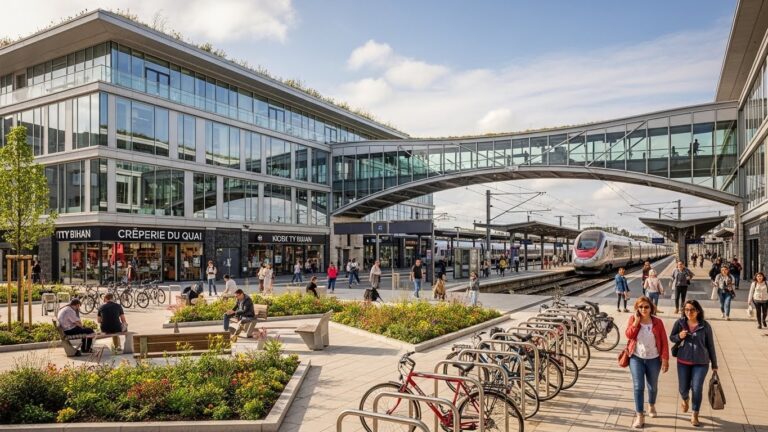 Quimper : La Gare Métamorphosée à 56 Millions Relance-t-elle le Quartier ?