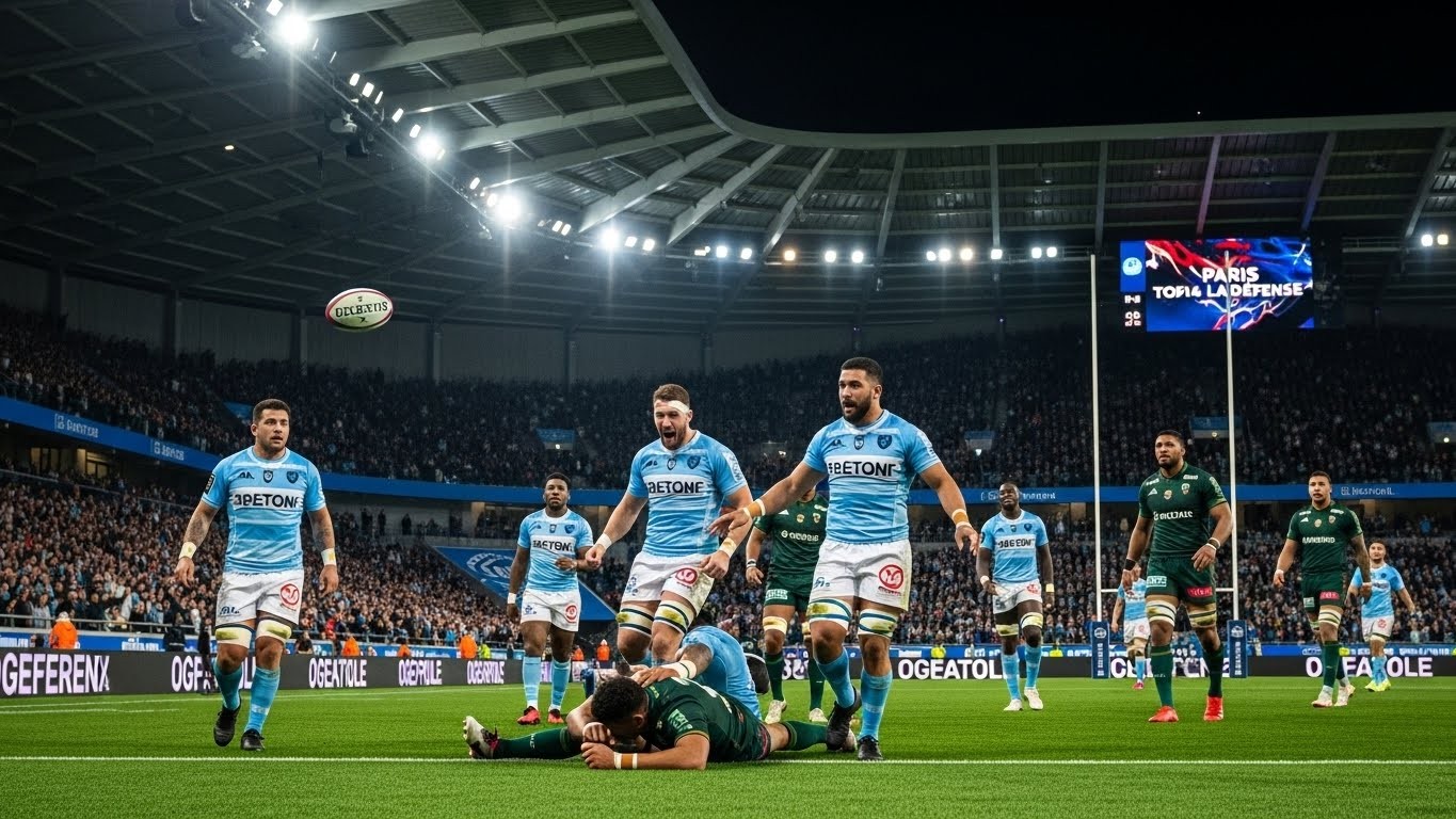Découvrez comment le Racing 92 a écrasé Montauban 61-16 avec neuf essais et s'est replacé à la 6e place du Top 14. Une démonstration impressionnante qui relance les Franciliens avant la phase retour.