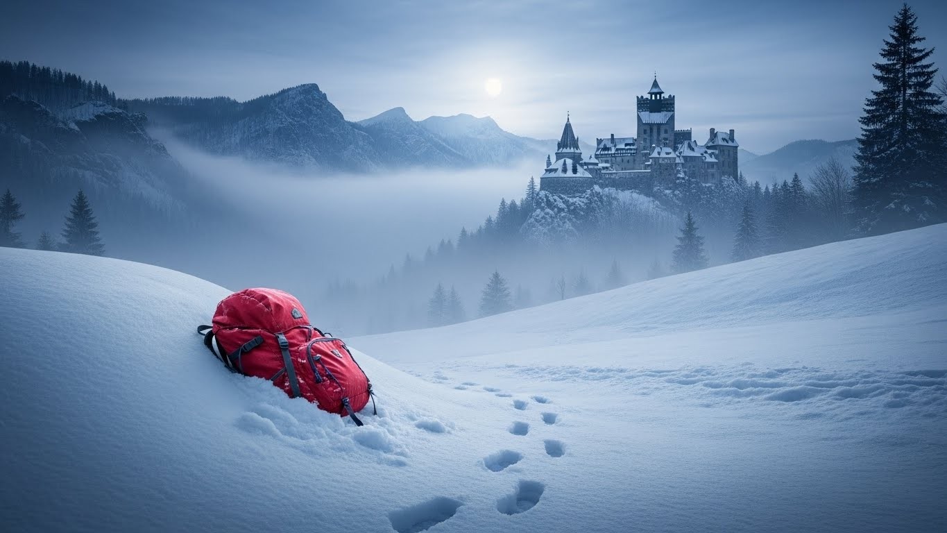 Un étudiant de 18 ans parti seul vers le château de Dracula appelle les secours pour hypothermie… puis plus rien. Dix jours après, seul son sac est retrouvé dans plus de 2 m de neige. Que s’est-il passé ?