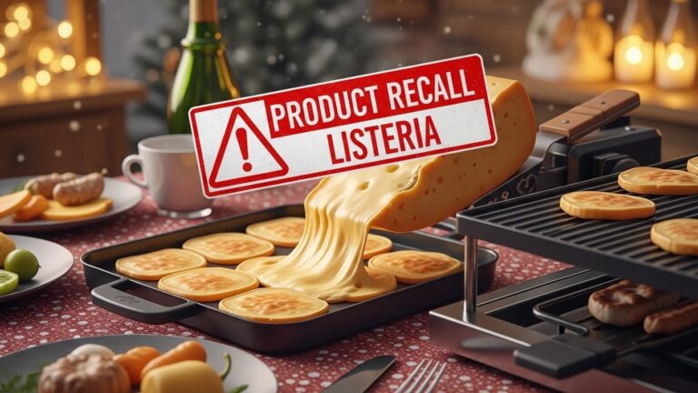 Rappel Fromage Raclette U aux 3 Poivres : Risque Listeria