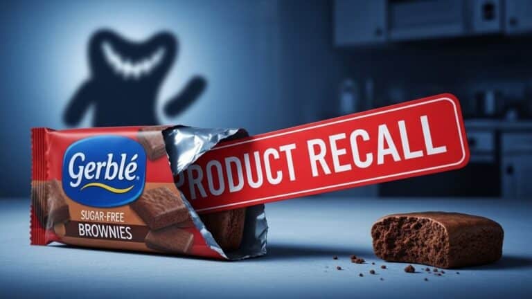 Rappel Gerblé : Brownies Sans Sucre Contaminés à la Listeria