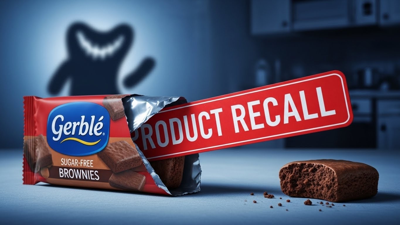 Urgent : des brownies sans sucre Gerblé vendus partout en France sont rappelés pour risque de listeria. Découvrez les lots concernés, les symptômes et quoi faire si vous en avez chez vous.
