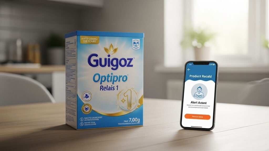 Rappel Lait Guigoz : Un Lot Contaminé par Bactérie