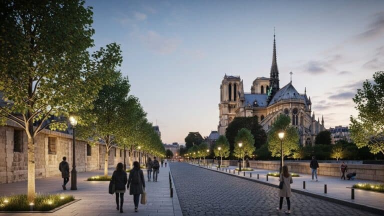 Réaménagement Abords Notre-Dame Paris 2026