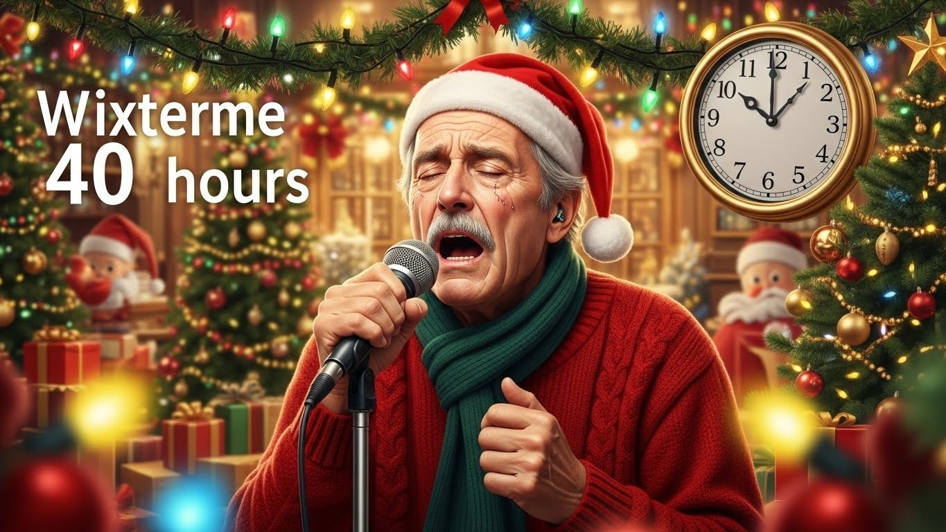 Découvrez comment un Britannique de 63 ans a pulvérisé le record du monde en chantant des chants de Noël pendant 42 heures d'affilée. Hallucinations, adrénaline et passion : une performance folle qui marque les esprits !