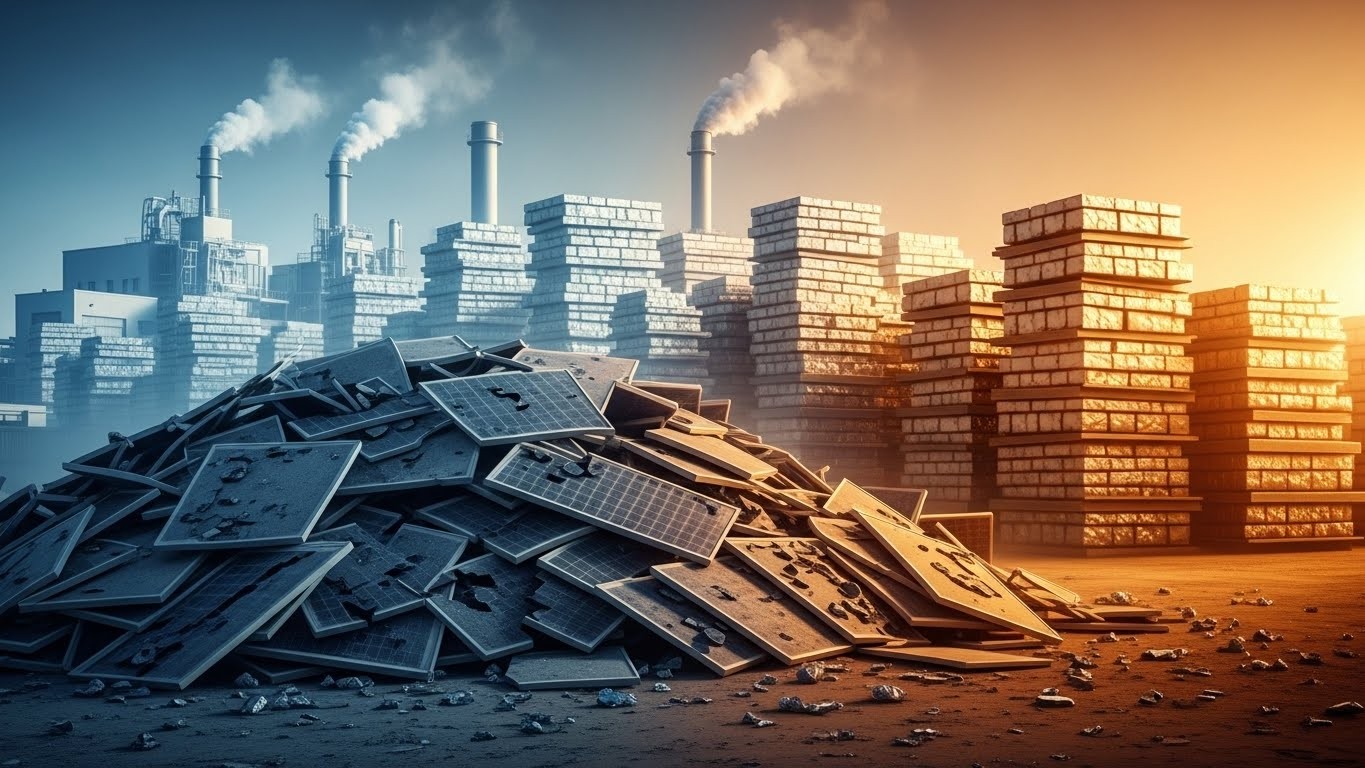 Découvrez comment une startup française révolutionne le recyclage des panneaux solaires usagés et récupère jusqu’à 90 % des matériaux précieux. Une solution rentable et écologique qui change tout.