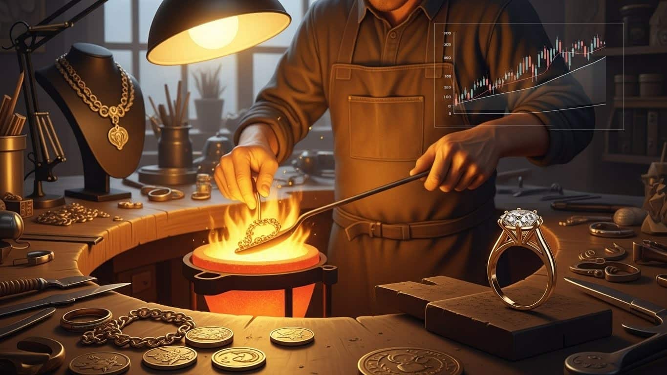 Avec l’or à plus de 90 € le gramme, les Français font fondre leurs vieux bijoux de famille pour créer du neuf. Découvrez comment ce phénomène explose et pourquoi c’est le moment idéal.