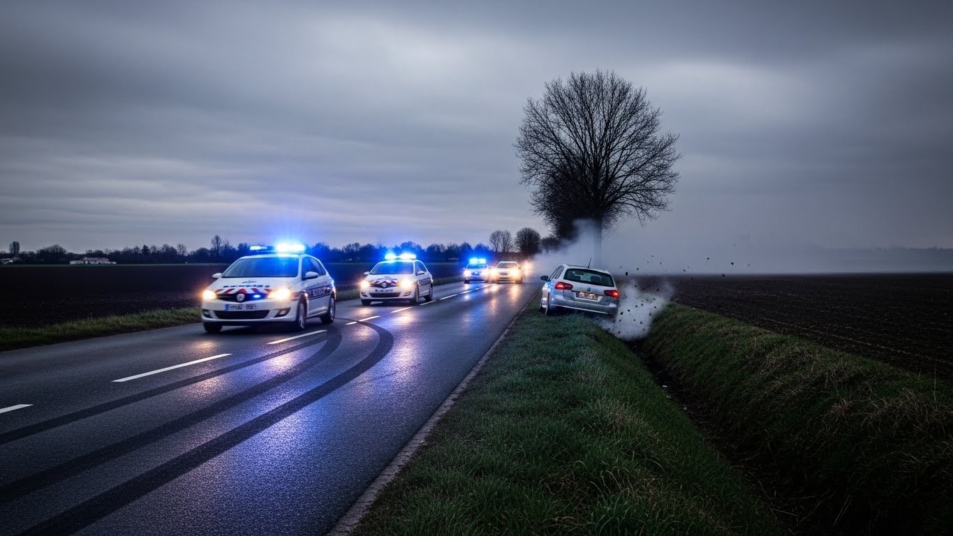 Découvrez les détails choc d'un refus d'obtempérer à Corbeil-Essonnes : un jeune fonce sur des policiers, course-poursuite jusqu'aux champs. Que s'est-il vraiment passé ?