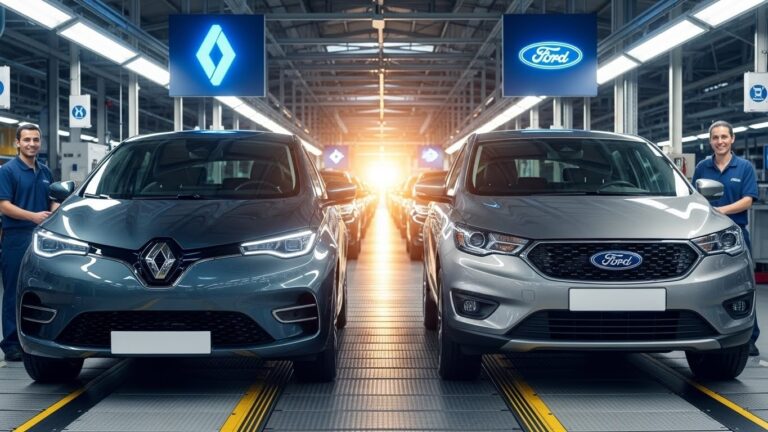 Renault et Ford Alliés pour Deux Véhicules Électriques en France
