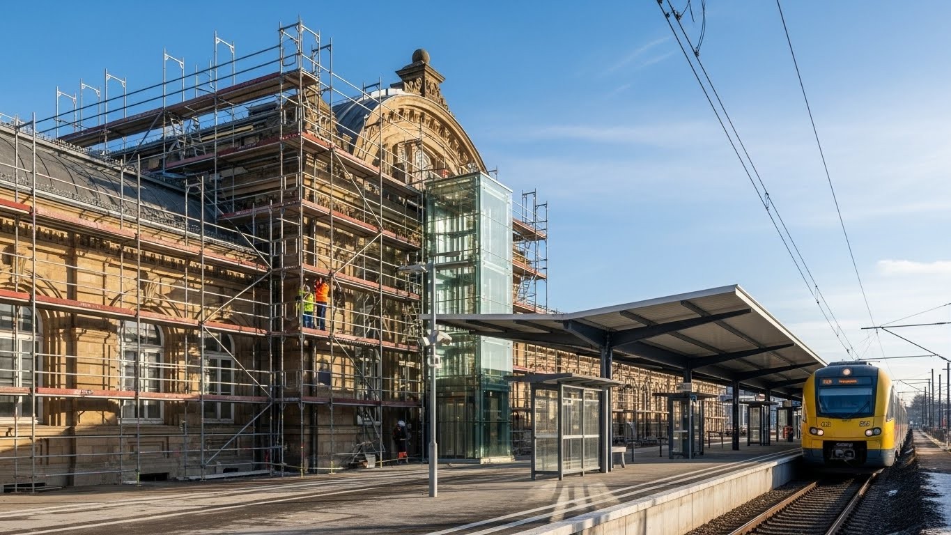 Découvrez pourquoi la gare de Châteaudun, construite en 1865, va enfin être modernisée dès fin 2026. 15 M€, accessibilité, nouveaux quais… Tout ce qui change pour les voyageurs !