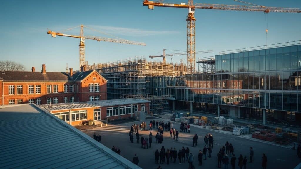 Rénovation Lycée Morsang : 44M€ pour la Jeunesse