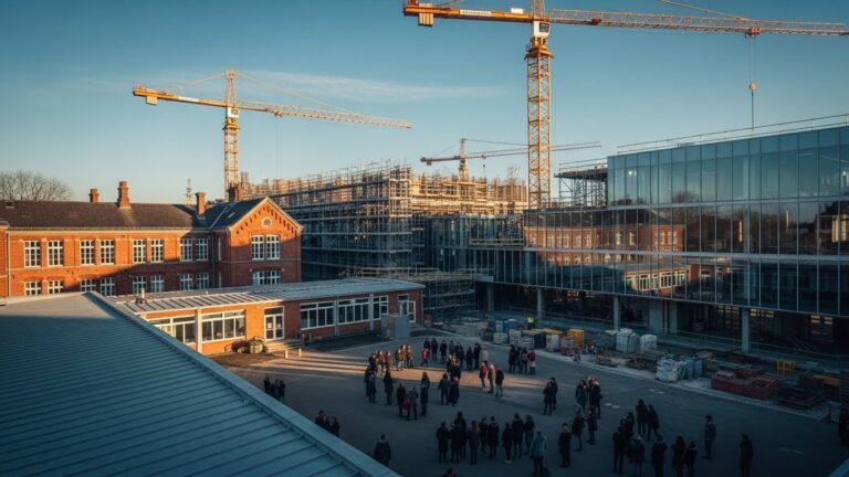 Rénovation Lycée Morsang : 44M€ pour la Jeunesse