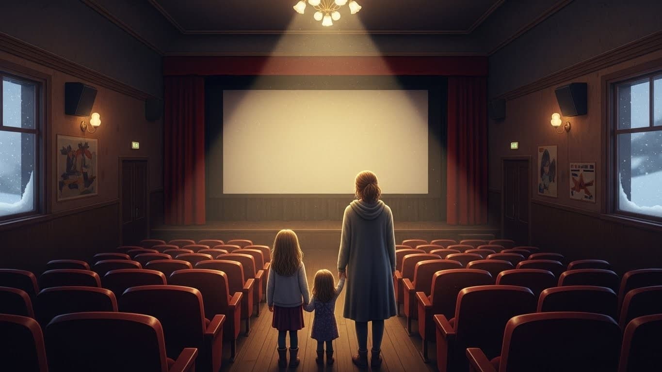 Découvrez comment deux jeunes sœurs et leur mère reprennent le cinéma familial au Mont-Dore après un drame. Une histoire émouvante de passion, de deuil et de renaissance culturelle en Auvergne.