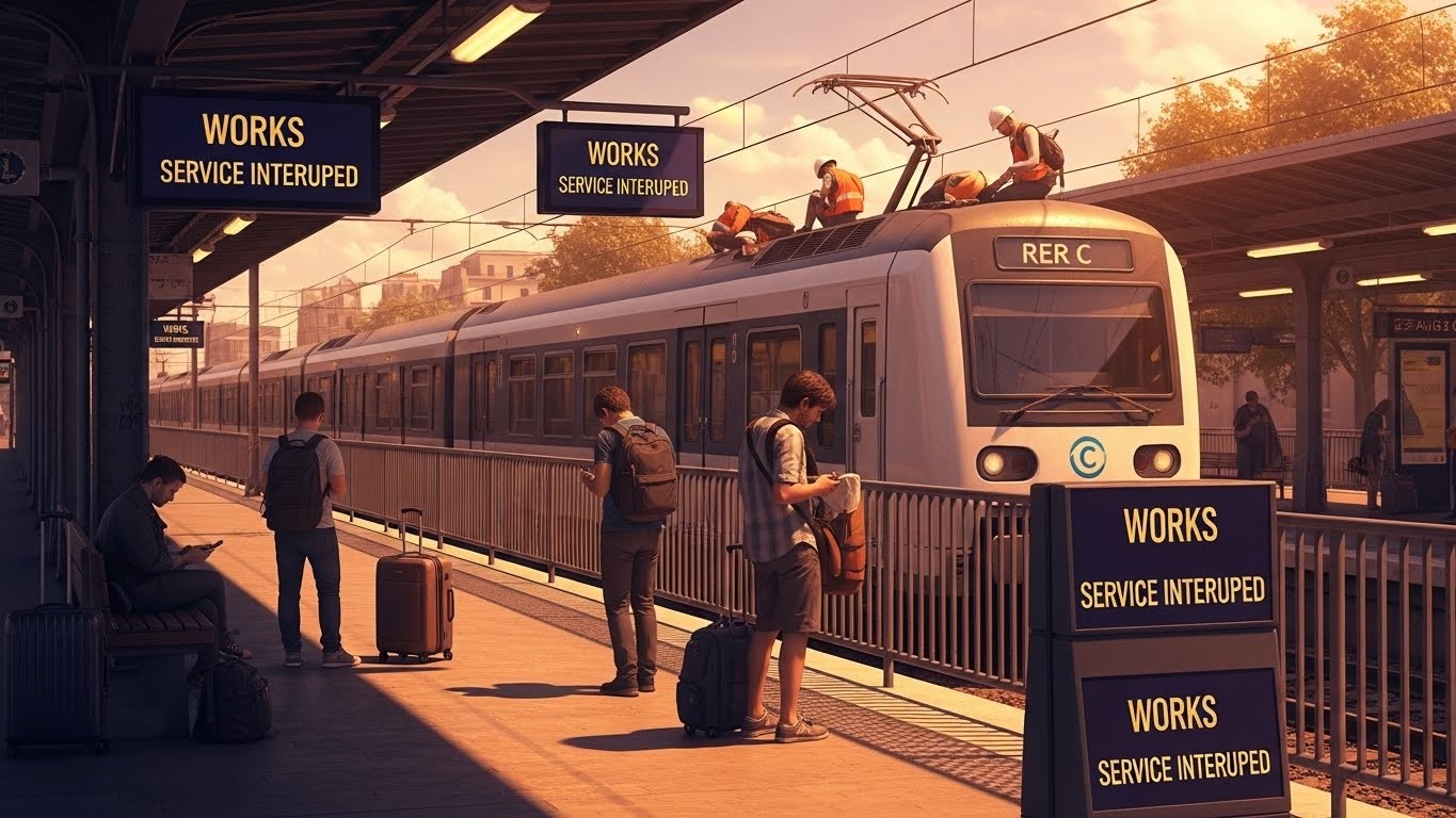 Découvrez tout sur la coupure totale du RER C à l’ouest de Paris du 15 juillet au 22 août 2026 : raisons, travaux, alternatives et conseils pour survivre à cet été infernal en transports.