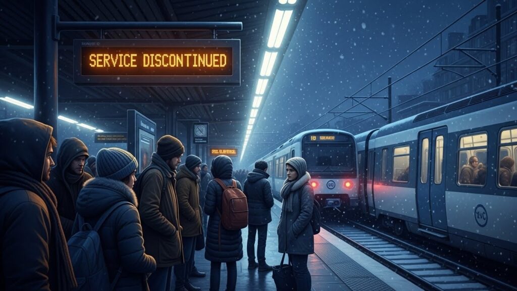 RER C Interrompu : Gros Chaos entre Levallois et Pontoise