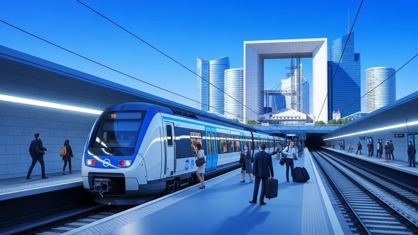 Découvrez comment le prolongement du RER E vers Nanterre booste la fréquentation un an après sa mise en service. Trajet rapide La Défense-Gare du Nord, chiffres et perspectives jusqu'à Mantes-la-Jolie.
