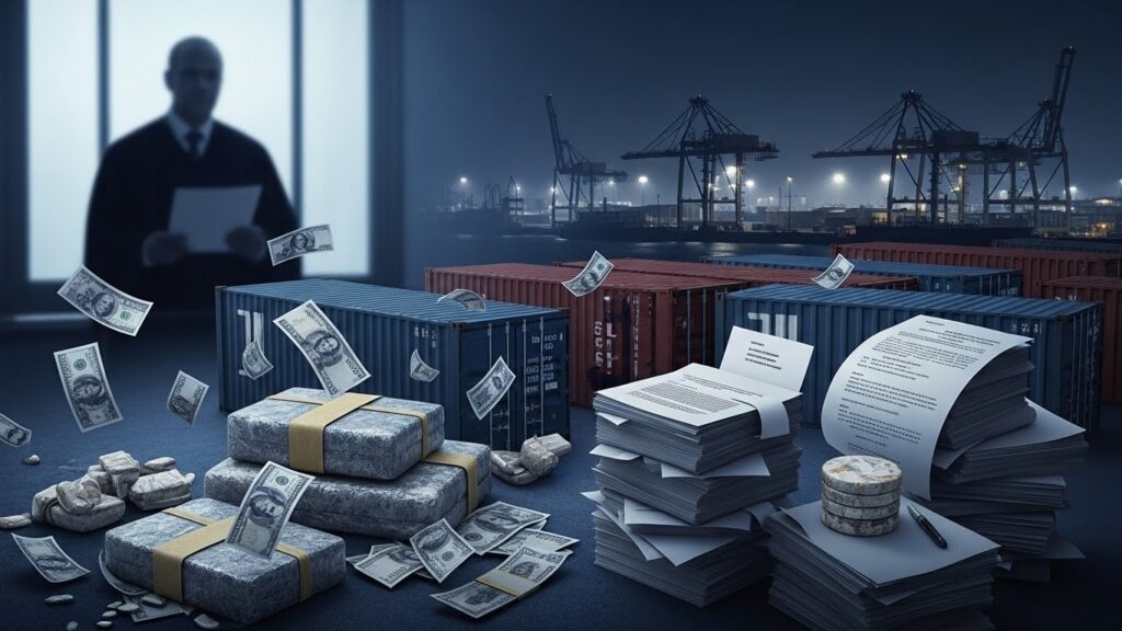 Réseau de Blanchiment : Greffière Corrompue et Drogue