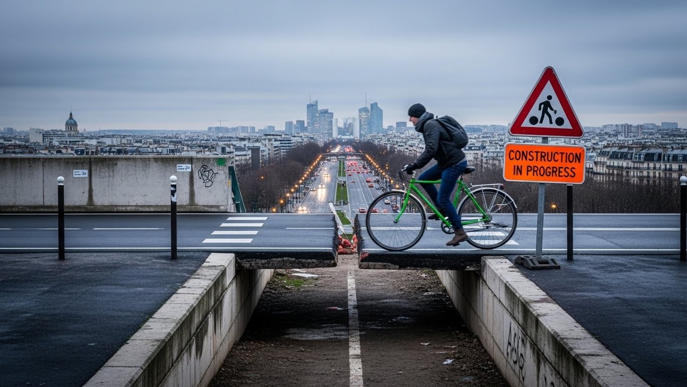 Fin 2025, le réseau VIF n’est réalisé qu’à 64 %. Où en sont vraiment les pistes cyclables sécurisées en Île-de-France ? Retards, avancées et enjeux avant les municipales 2026.