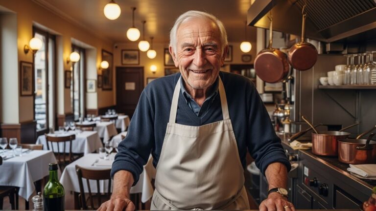 Restaurateur à 80 Ans : 60 Ans de Passion Inaltérable