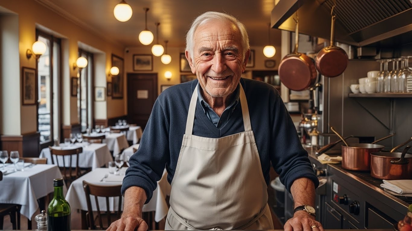 Découvrez l'histoire touchante d'un restaurateur de 80 ans qui dirige son établissement depuis 1966. Une vie dédiée à la passion du métier, loin de la retraite. Une inspiration pour tous.