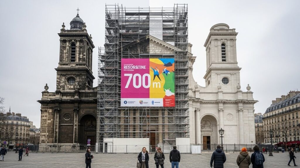 Restauration Église Madeleine Paris 2026