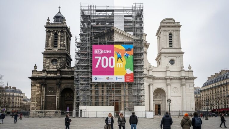 Restauration Église Madeleine Paris 2026