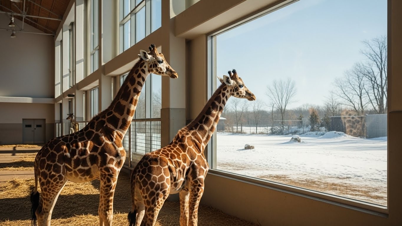 Découvrez le retour émouvant des girafes au zoo d'Amiens après trois décennies d'absence. Deux jeunes mâles en danger critique s'installent dans un espace moderne. Une belle histoire de conservation !