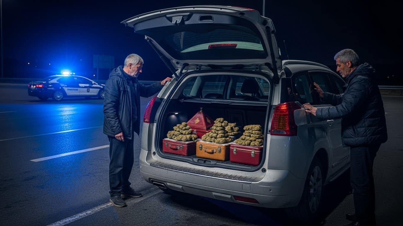 Deux retraités multirécidivistes arrêtés avec 192 kg de cannabis dans un go-fast : 5 et 4 ans de prison ferme. Quand l’argent facile rattrape même les cheveux gris…