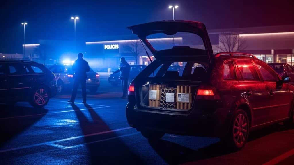 Revendeur de Feux d&rsquo;Artifice Piégé par la Police à Éragny