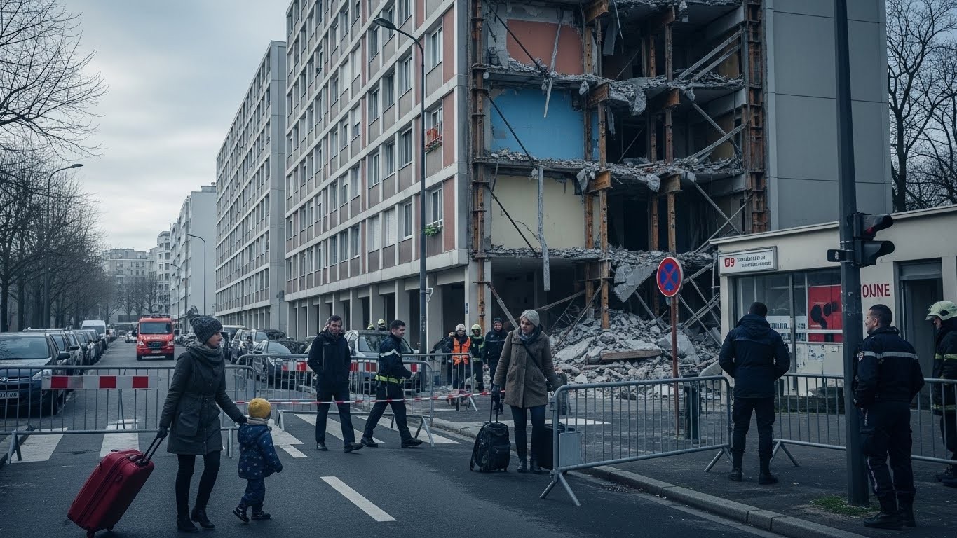 À Montataire dans l'Oise, 24 familles ont été évacuées en urgence d'un immeuble menaçant de s'effondrer suite à de graves malfaçons. Découvrez les détails de cette situation alarmante et ses implications pour les locataires.