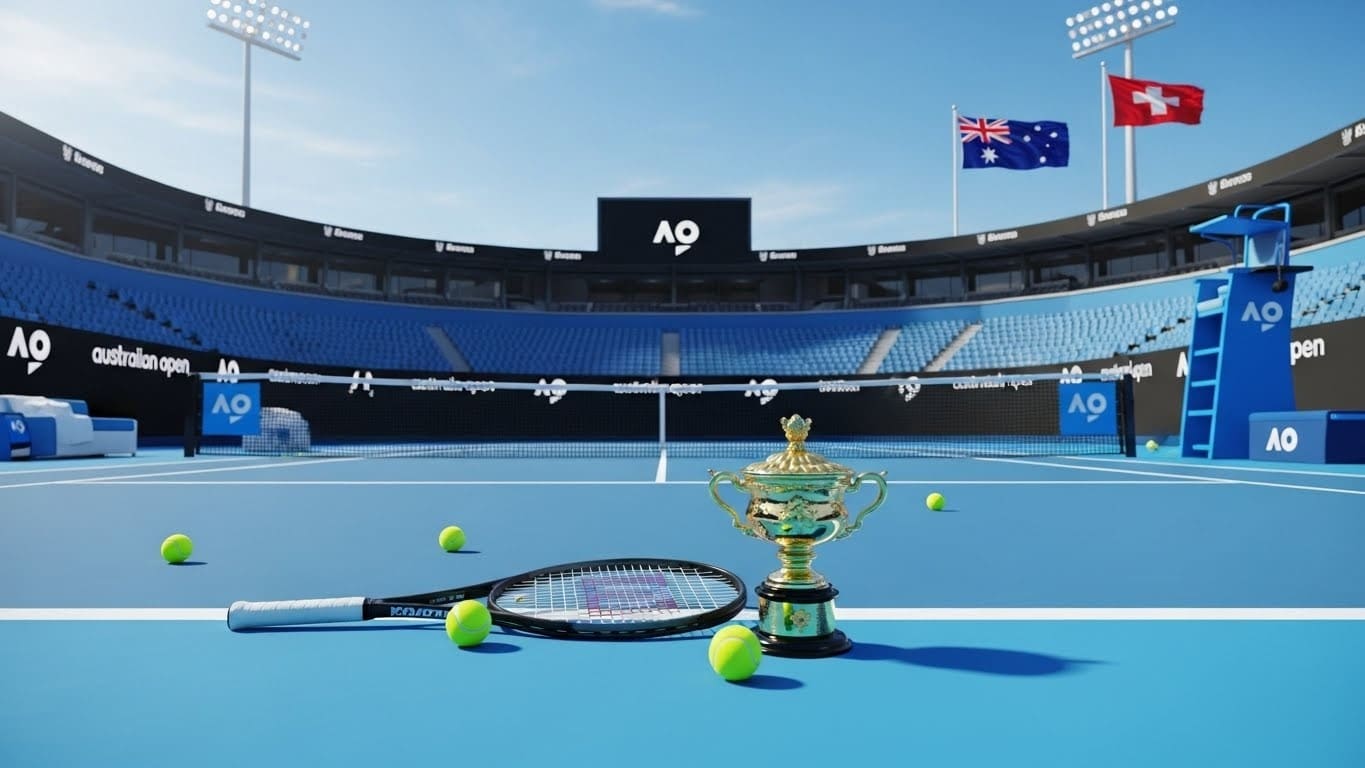 Découvrez pourquoi Roger Federer sera l'invité star de la toute première cérémonie d'ouverture de l'Open d'Australie le 17 janvier. Un événement historique avec les légendes du tennis !