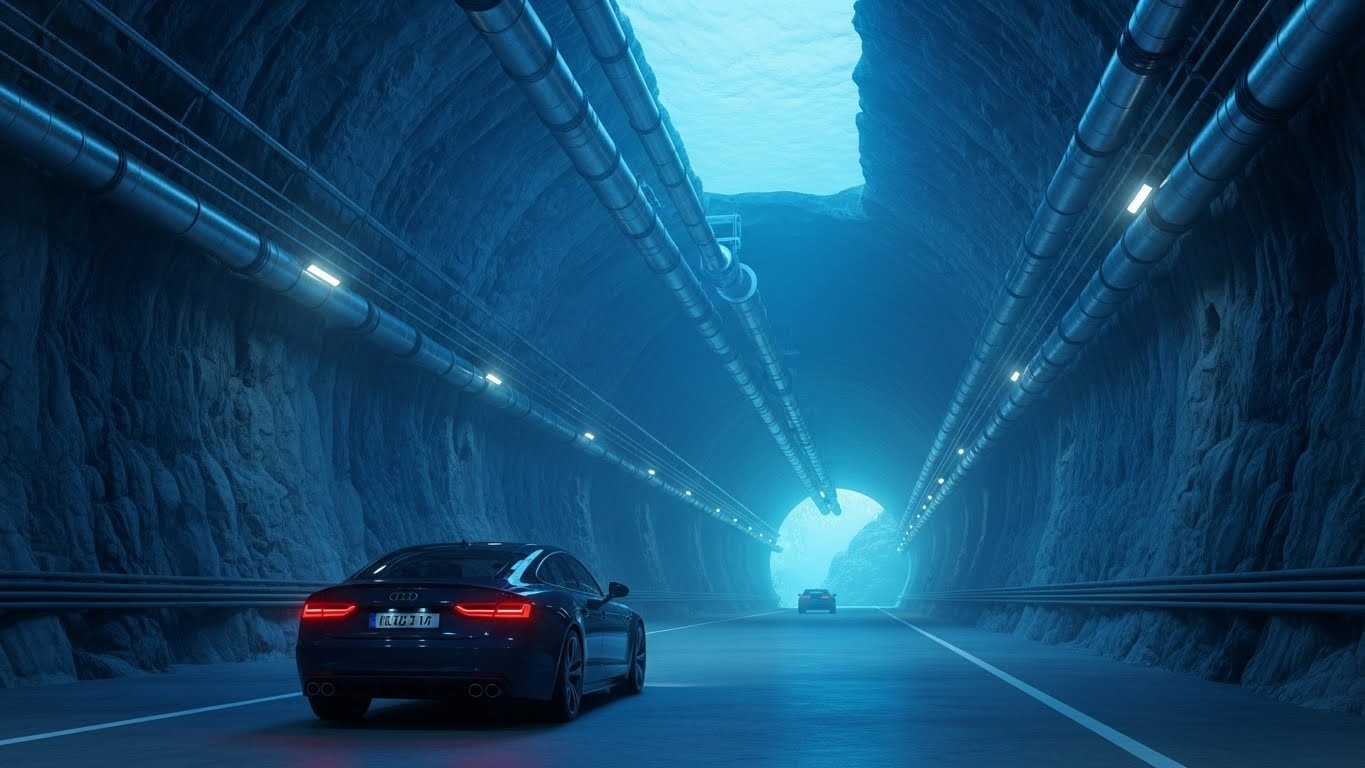 Découvrez le Rogfast, futur plus long tunnel routier sous-marin : 27 km, 392 m de profondeur et plus de 2 milliards d’euros. Un chantier titanesque en Norvège qui révolutionne les trajets.