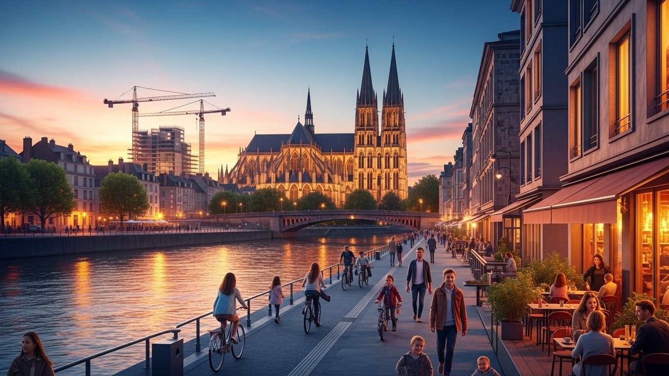 Découvrez comment Rouen s'est transformée en ville dynamique ces 10 dernières années. Emploi en hausse, logements accessibles : pourquoi elle attire tant de nouveaux habitants ?