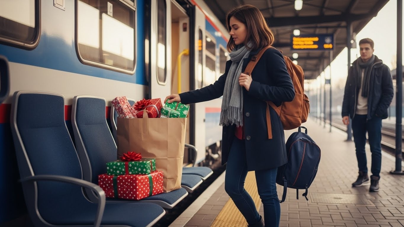 Découvrez l'histoire émouvante d'un jeune homme qui a trouvé un sac rempli de cadeaux de Noël oubliés dans un train et fait tout pour retrouver la propriétaire. Une belle preuve de gentillesse en cette période festive.