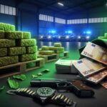 Saisie Record dans les Yvelines : 125 kg de Cannabis et 157 000€ Confisqués