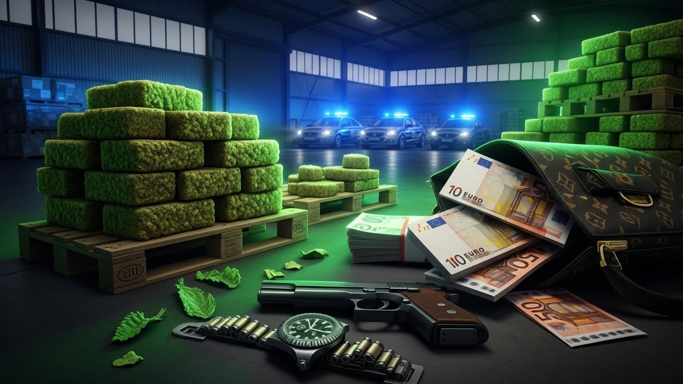 Démantèlement choc d’un réseau de drogue dans les Yvelines : 125 kg de résine de cannabis, 157 000€ d’avoirs criminels et 10 interpellations. Plongée dans une opération qui secoue l’Île-de-France.