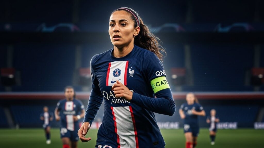 Sakina Karchaoui, Capitaine et Pilier du PSG Féminin