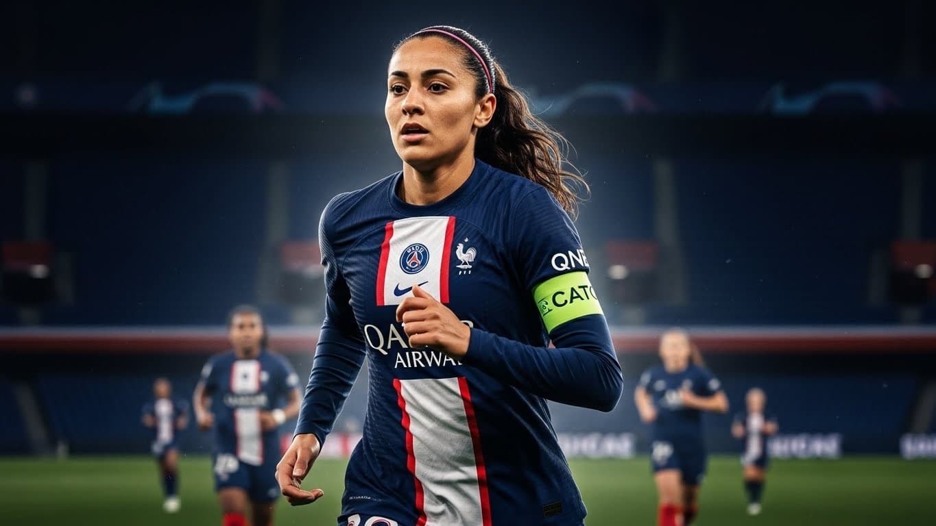 Découvrez comment Sakina Karchaoui brille malgré les difficultés du PSG en Ligue des champions féminine. Leadership, stats impressionnantes et rôle de grande sœur : portrait d’une joueuse indispensable.