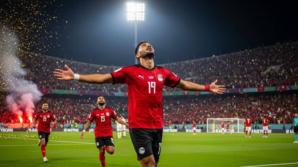 Salah Sauve l&rsquo;Égypte en Stoppage Time Face au Zimbabwe